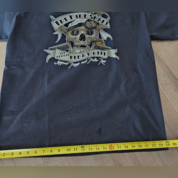 Poker Run Skull T-Shirt XL NWOT - Picture 6 of 8